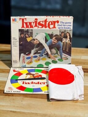 1966 MILTON BRADLEY COMPANY Twister Game